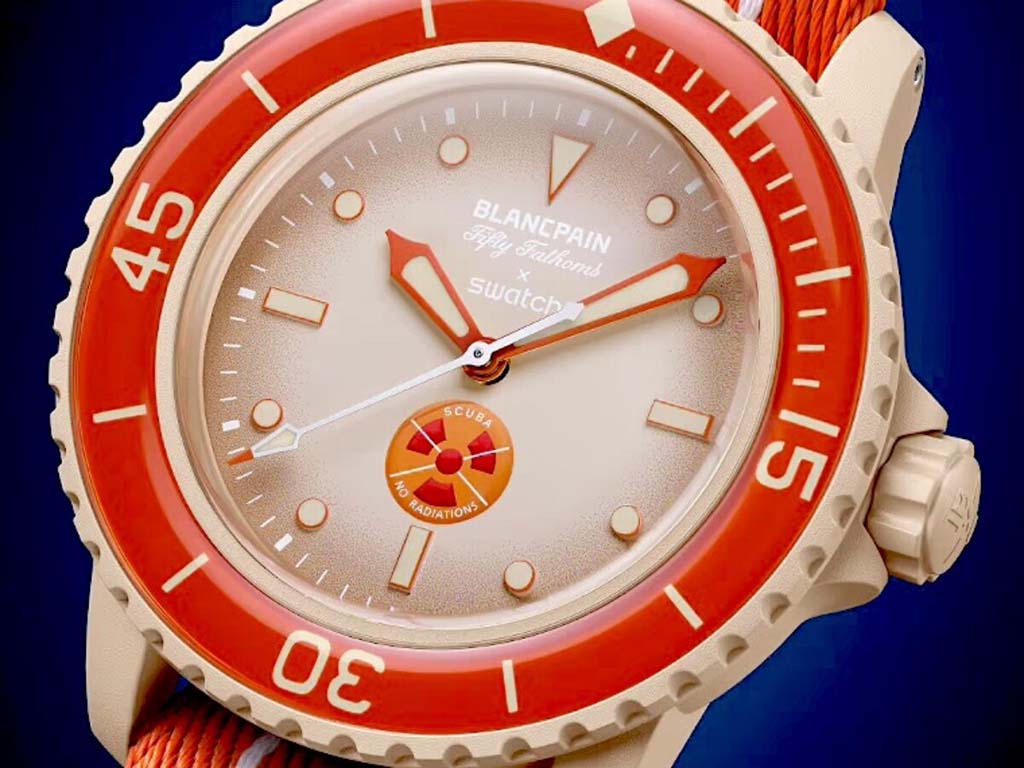 Reloj swatch blancpain fifty fathoms Minor